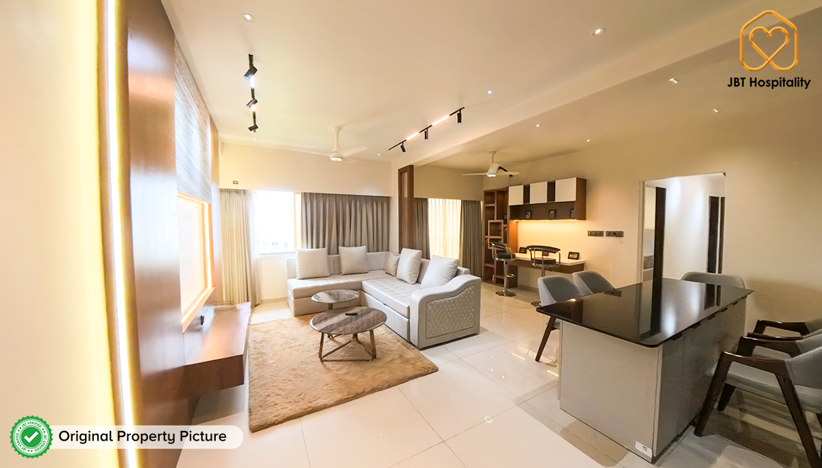 Garden View Penthouse — Spacious 3BHK, 9th Floor - 1