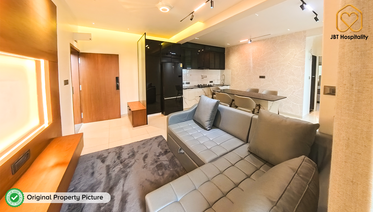 Urban Comfort Apartment — Modern 3BHK, 9th Floor - 2